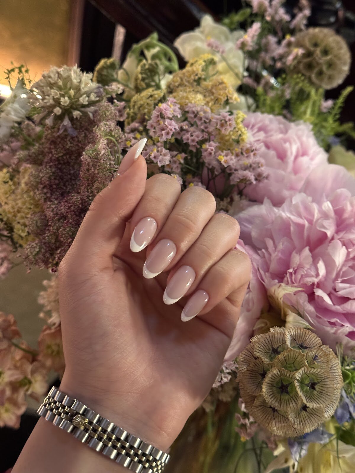 French tip manicure at Shadow Beauty House