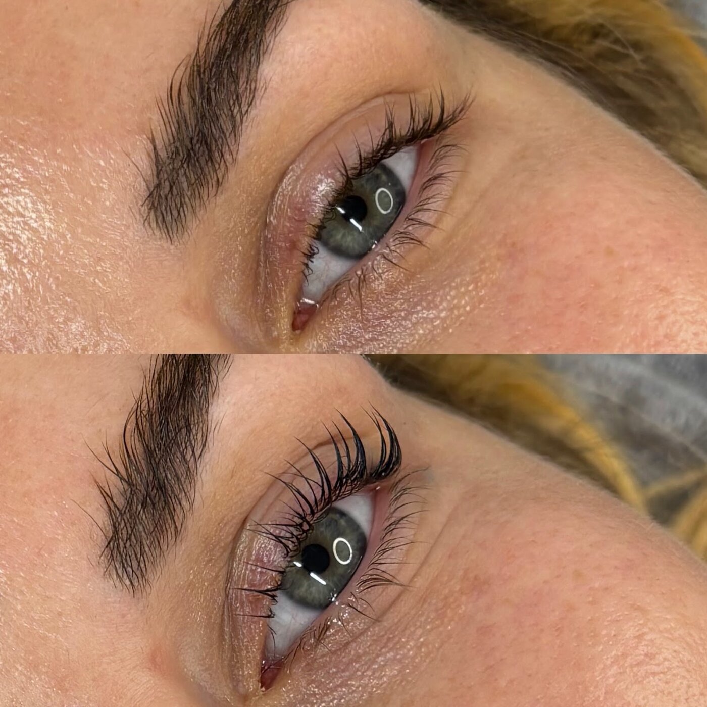 Lash lift results at Shadow Beauty House